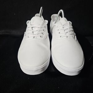 Vans Doheny White Lace Up Low Top Women's Size 11/Mens 9.5